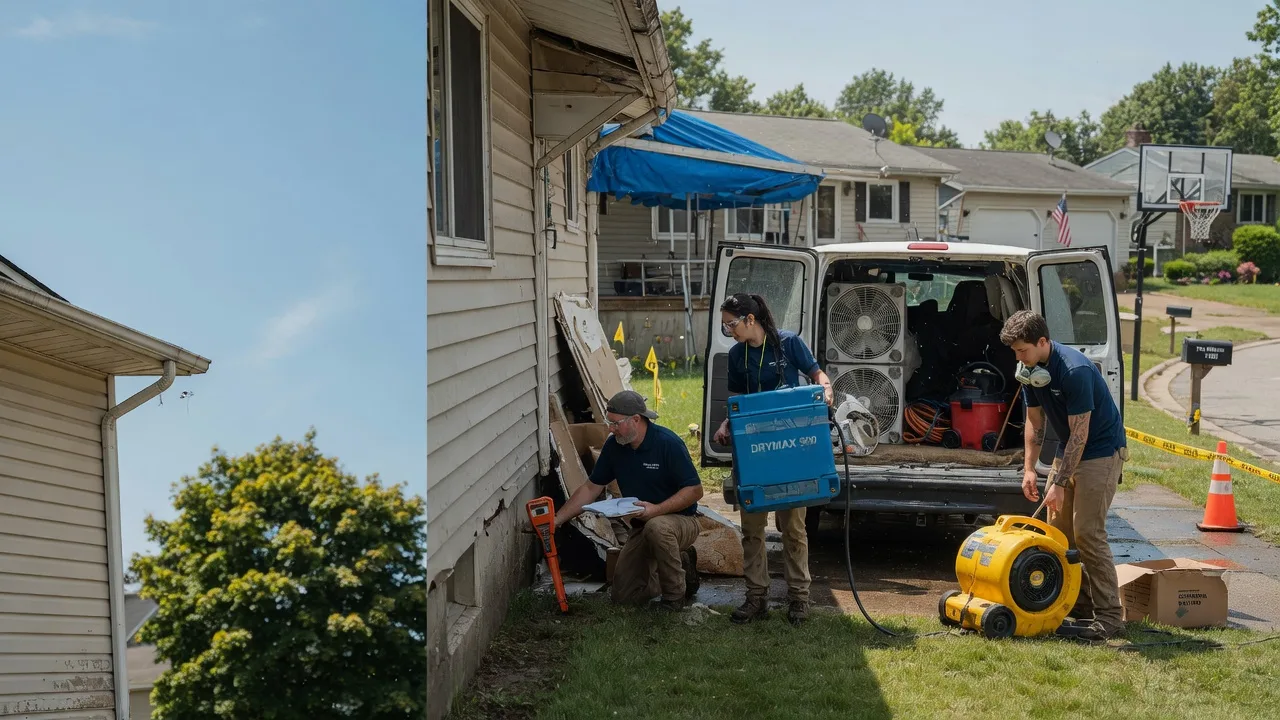Ceiling Leak Cleanup in Durham, NY near me